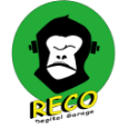 フッターRECOのロゴ